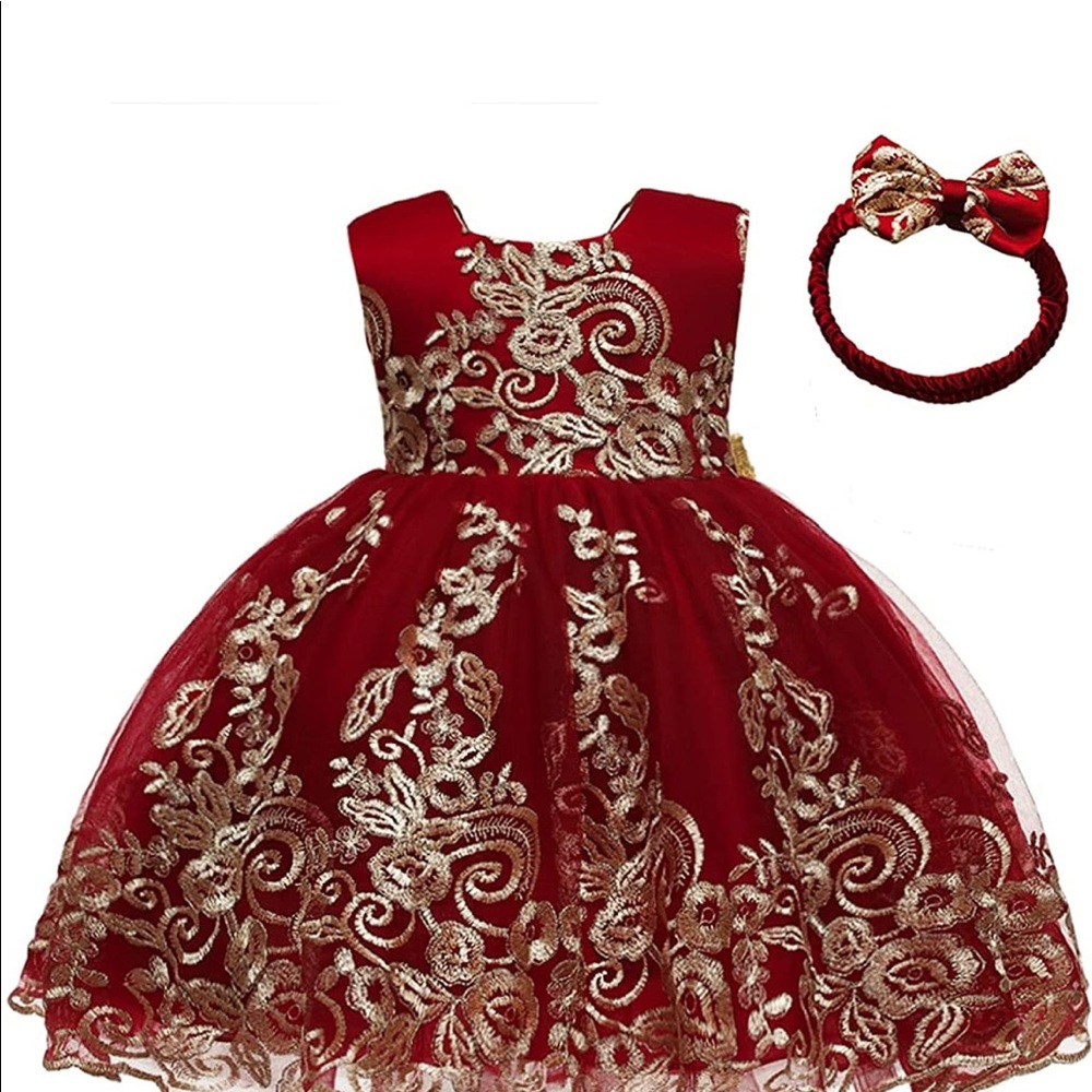 Baby girl dress gown